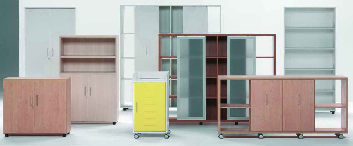 armarios librerias con y sin puertas